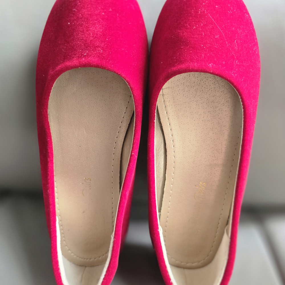 Kids Holiday Dress Shoes - Red Velvet
